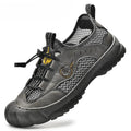Casual Shoes Men's Leather Handmade Hiking Shoes Breathable Comfortable Shoes